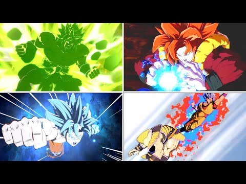 All Ultimate Attacks: Dragon Ball FighterZ (All DLC Included)