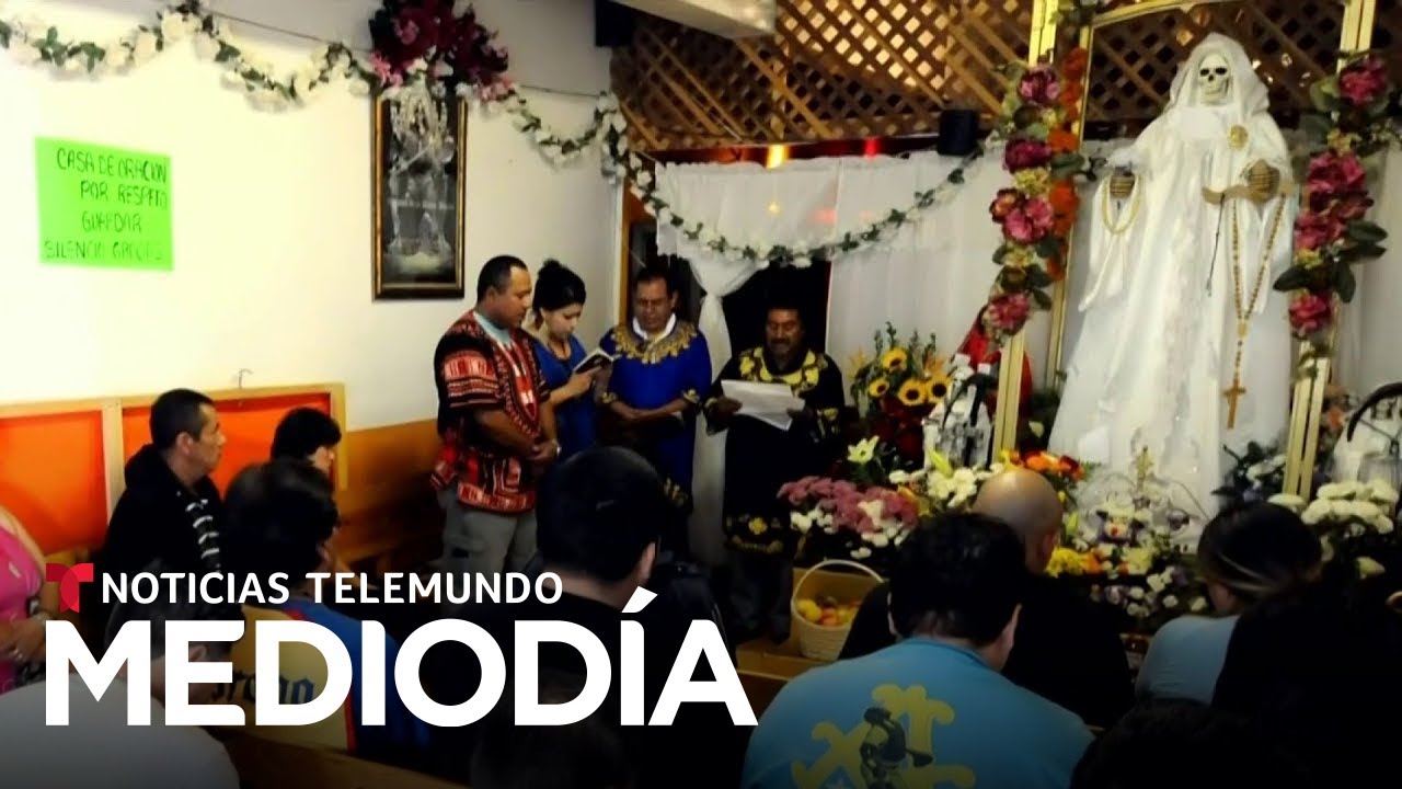 En medio de la arremetida migratoria, muchos inmigrantes se refugian en santos no tradicionales