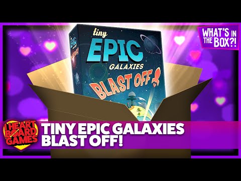Tiny Epic Galaxies BLAST OFF! Unboxing: What's In The Box?!