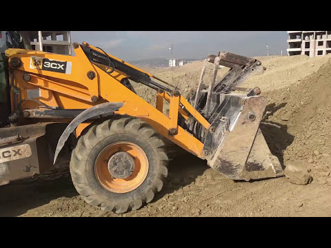 JCB 3 cx BUCKET Backhoe Loaders BUILD BASIG FILLING STUDİES