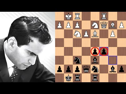 Mikhail Tal’s 22-move brilliancy