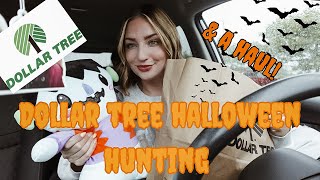 Dollar Tree Halloween Hunting and Haul!!!  2025🦇🖤💀