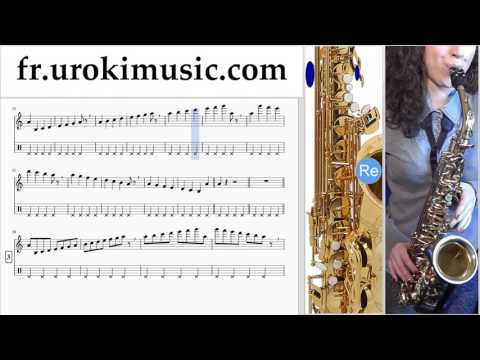Comment Jouer du Saxophone Alto Indila - Dernière Danse Tab Tablature Partie#1 um-i829