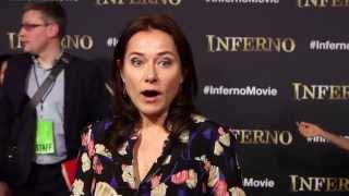 Inferno Interview - Sidse Babett Knudsen video