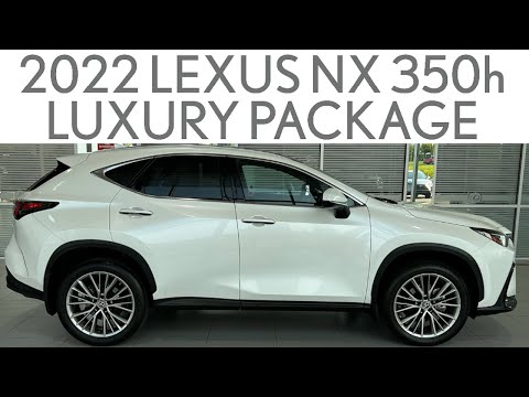 2022 Lexus NX 350h Luxury Package (L230534A) - Full Review and Walk Around