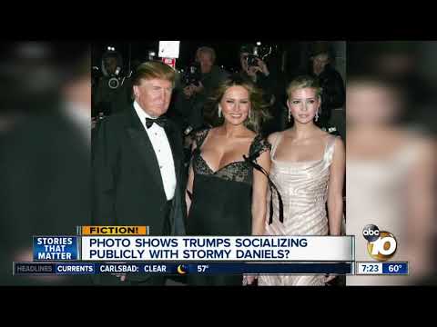 Photo shows pregnant Melania with Stormy?