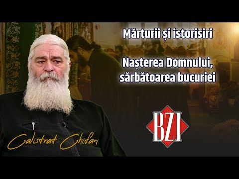 Părintele Calistrat Chifan vorbește despre Nașterea Domnului, sărbătoarea bucuriei, la BZI LIVE