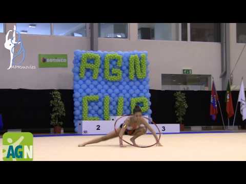 Najlae Ou Ghanem - BEL (BEL) - Arco (Hoop) - Senior Final - AGN Cup 2014