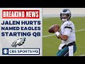 Carson Wentz BENCHED, Jalen Hurts TO START for Eagles | CBS Sports HQ