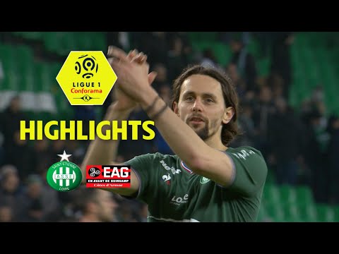 AS Saint-Etienne - EA Guingamp ( 2-0 ) - Highlights - (ASSE - EAG) / 2017-18
