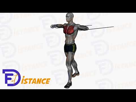 Développé debout à l'élastique - Exercice Développé debout à l'élastique en vidéo Développé debout à l'élastique - Exercice Développé debout à l'élastique en vidéo