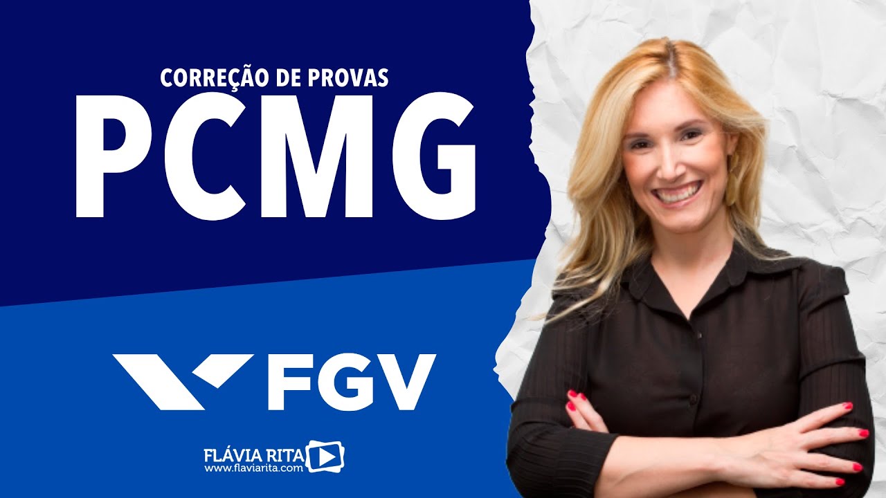 Aula de Português para o Concurso do PCMG / FGV - Profa. Flávia Rita.