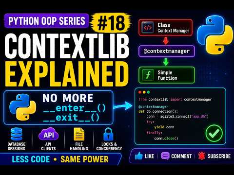 Python Contextlib Explained Python Oop Series 18