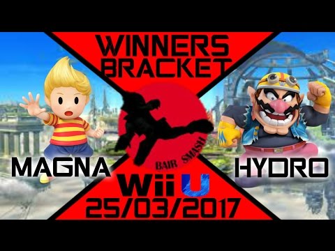 Bair Smash 11 Winners Round 1- BS | Magna (Lucas) Vs. Hydro (R.O.B., Wario) - Smash Wii U