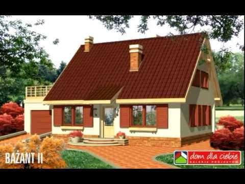Dom Dla Ciebie - Projekt domu Bażant II (widok 360) - www.domdlaciebie.com.pl