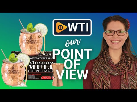 Benicci Moscow Mule Copper Mugs Set - WTI product video review