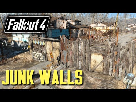 Fallout 4 - Sanctuary Junk Walls