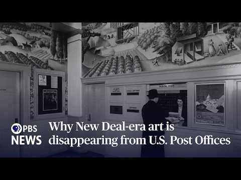 WATCH: Why New Deal-era art is disappearing from U.S. Post Offices