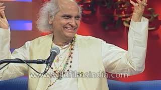 Renowned instrumentalist Pandit Jasraj talks about how honours bring responsibility as well
