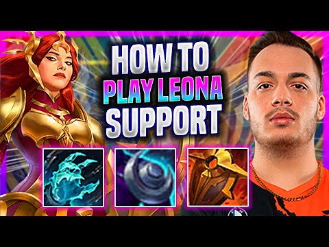 LEARN HOW TO PLAY LEONA SUPPORT LIKE A PRO! - FNC Rhuckz Plays Leona Support vs Tahm Kench! |