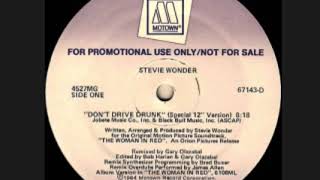(Old School Music) Stevie Wonder - Don&#39;t Drive Drunk