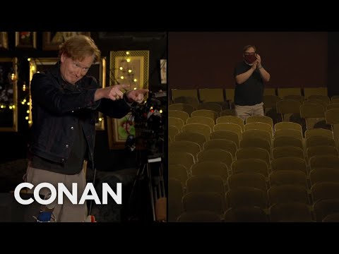 Andy Richter Gives Conan A Standing Ovation | CONAN on TBS