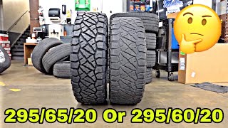 295/60/20 VS 295/65/20 All Terrain Tire - Here's Why I didn't Pick A 35X11.5 Or 35X12.5 Tire Size