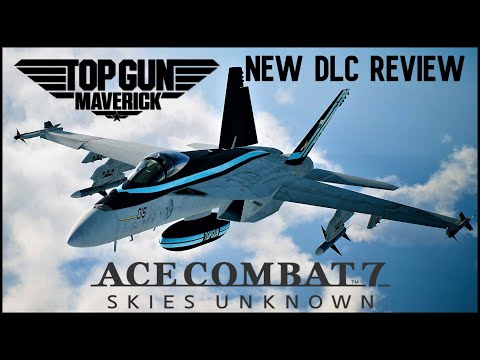 Ace Combat 7 Top Gun Maverick DLC Showcase Review