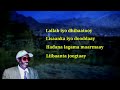 Heestii Lacageey Lyrics Aun Faysal Cumar Kabankii C/muuse