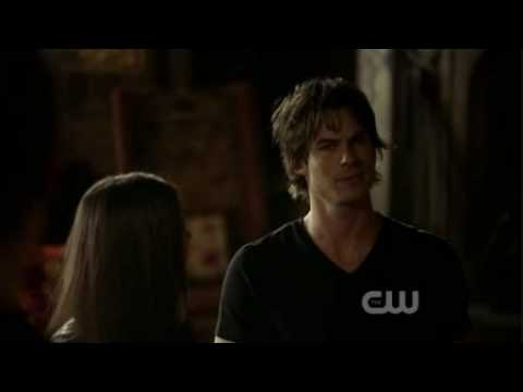 The vampire diaries 1x02 Damon and Elena