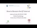 How to Measure the QT interval 