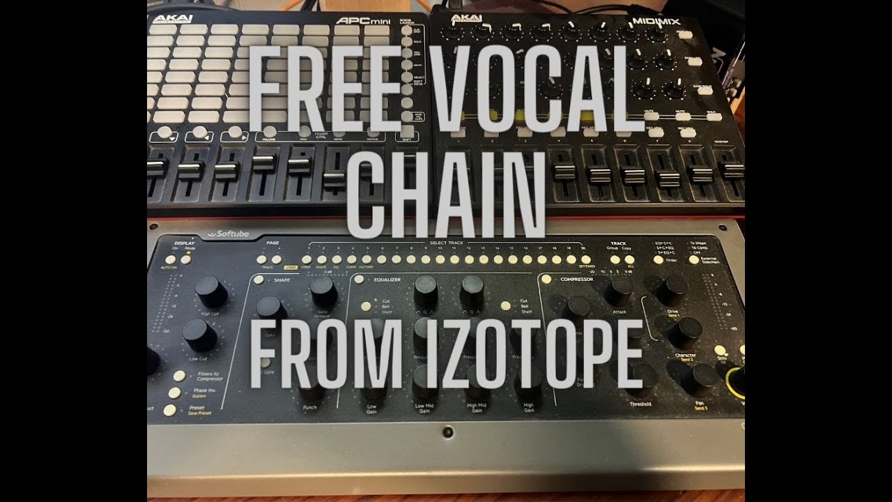 Free Vocal Chain from Izotope: Nectar Elements