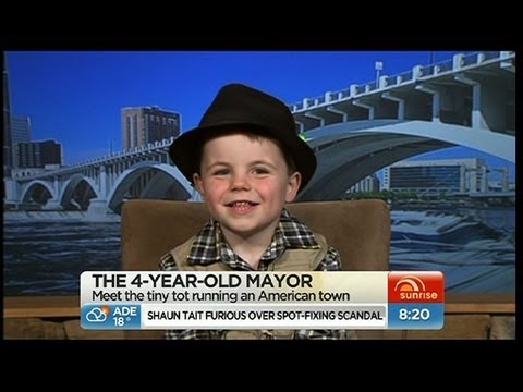 Meet the four-year-old Mayor