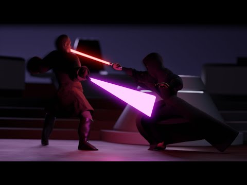 Mace Windu vs Palpatine | Animated Fan Film