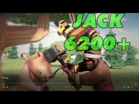 Jack 6200+ Hog Cycle 2.6 Gameplay - Clash Royale
