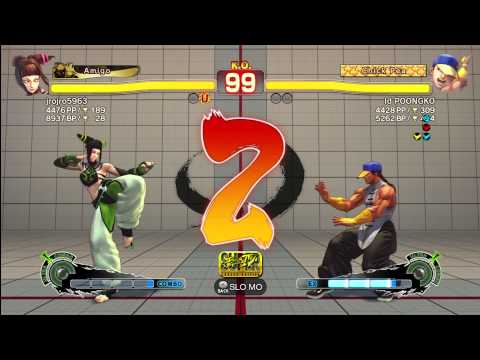 SSF4 AE [Juri] jrojro5963 vs Id POONGKO [Yun]