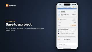 BuildCalc Construction & Material Cost Calculator (iOS SwiftUI) video preview