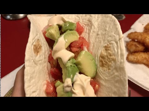 Fish Tacos & Shrimp Tacos - Our First Attempt-  Cooking at Home with Tony and Marie