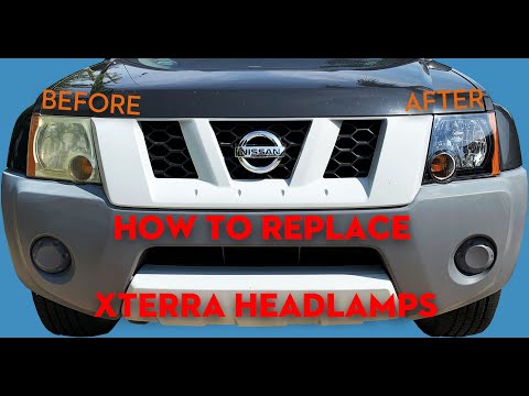 How To Replace The Headlamps In A Nissan Xterra