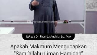 Download lagu Apakah Makmum Mengucapkan “Sami’allahu Liman Hamidah” Ketika Bangkit Dari Ruku'? mp3 Download lagu Apakah Makmum Mengucapkan “Sami’allahu Liman Hamidah” Ketika Bangkit Dari Ruku'? mp3