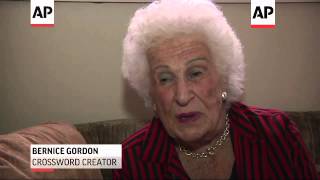 Crossword constructor Bernice Gordon marked two milestones this past week. She turned 100 on Saturda