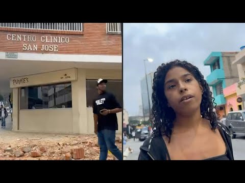 Video Thumbnail: 'Here we feel awful': Venezuelan resident after two powerful earthquakes | AFP