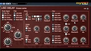 Video thumbnail for Liść Delay - Free VST - myVST Demo by myVST
