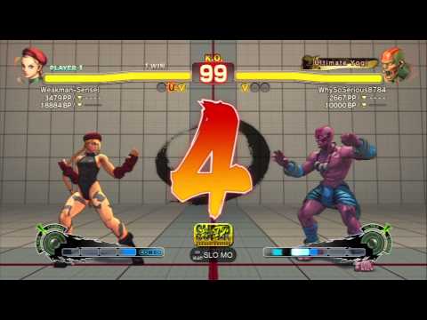 SSF4AE 2013 - Cammy (Weakman-Sensei) Vs Dhalsim (WhySoSerious8784)