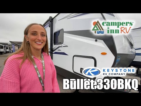 Keystone RV-Bullet-330BKQ - by Campers Inn RV – The RVer’s Trusted Resource