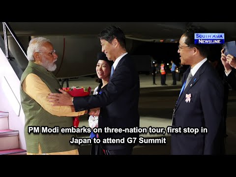 PM Modi embarks on three nation tour, first stop in Japan to attend G7 Summit