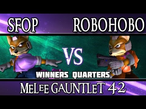 Melee Gauntlet 42 - SFOP (Fox, Marth) vs Robohobo (Fox, Falcon)