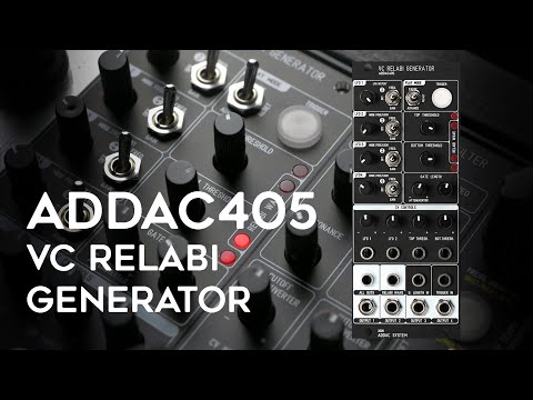 ADDAC System | ADDAC405 VC Relabi Generator | Complex Modulation Source
