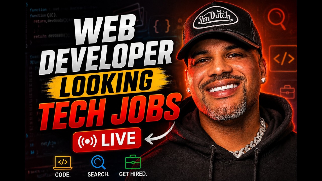 Remote Jobs In Tech Live + Q&A about career
