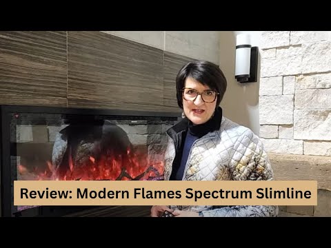 Modern Flames Spectrum Slimline electric fireplace #electricfire #electricfireplace